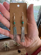 Load image into Gallery viewer, Mini chic earrings with turquoise and Navajo