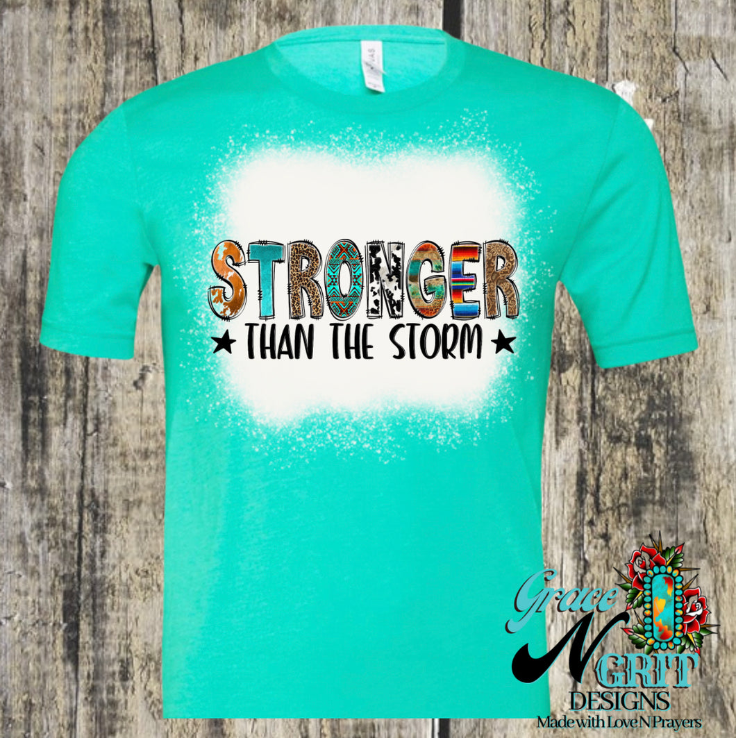Stronger Than The Storm Sea Green