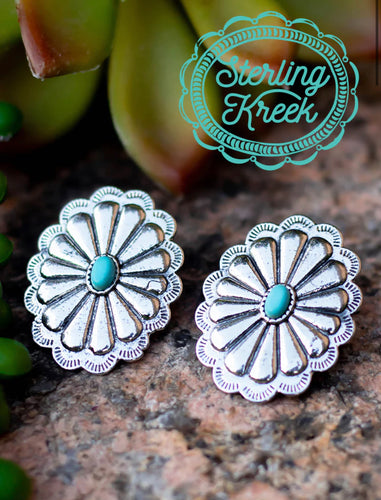 CHRISTIE CONCHO EARRINGS