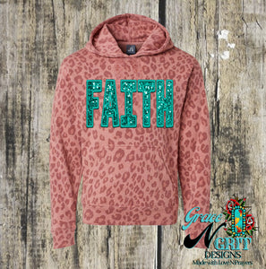 Faith Leopard Sweatshirt