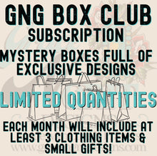 Load image into Gallery viewer, GNG Box Club Subscription