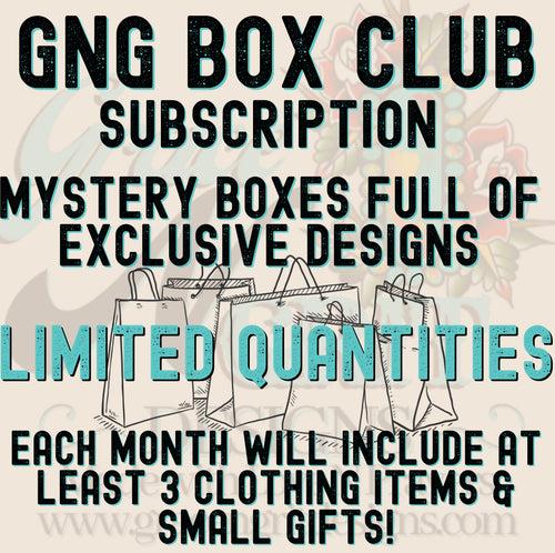 GNG Box Club Subscription