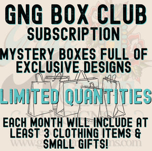 GNG Box Club Subscription