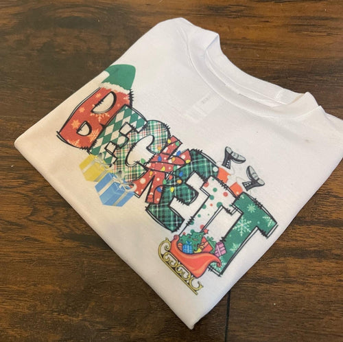 Custom Christmas Doodle Letters