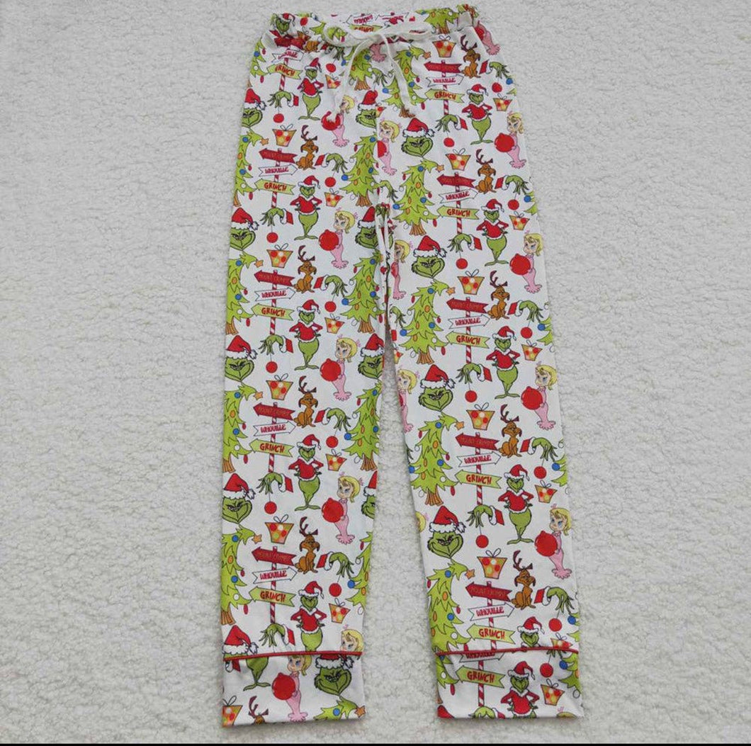 Green Monster PJ Pants