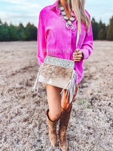 Load image into Gallery viewer, Hairon Cowhide Genuine Hairon Cowhide Crossbody