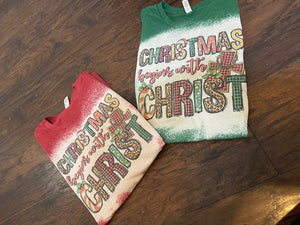 Christmas begins with Christ