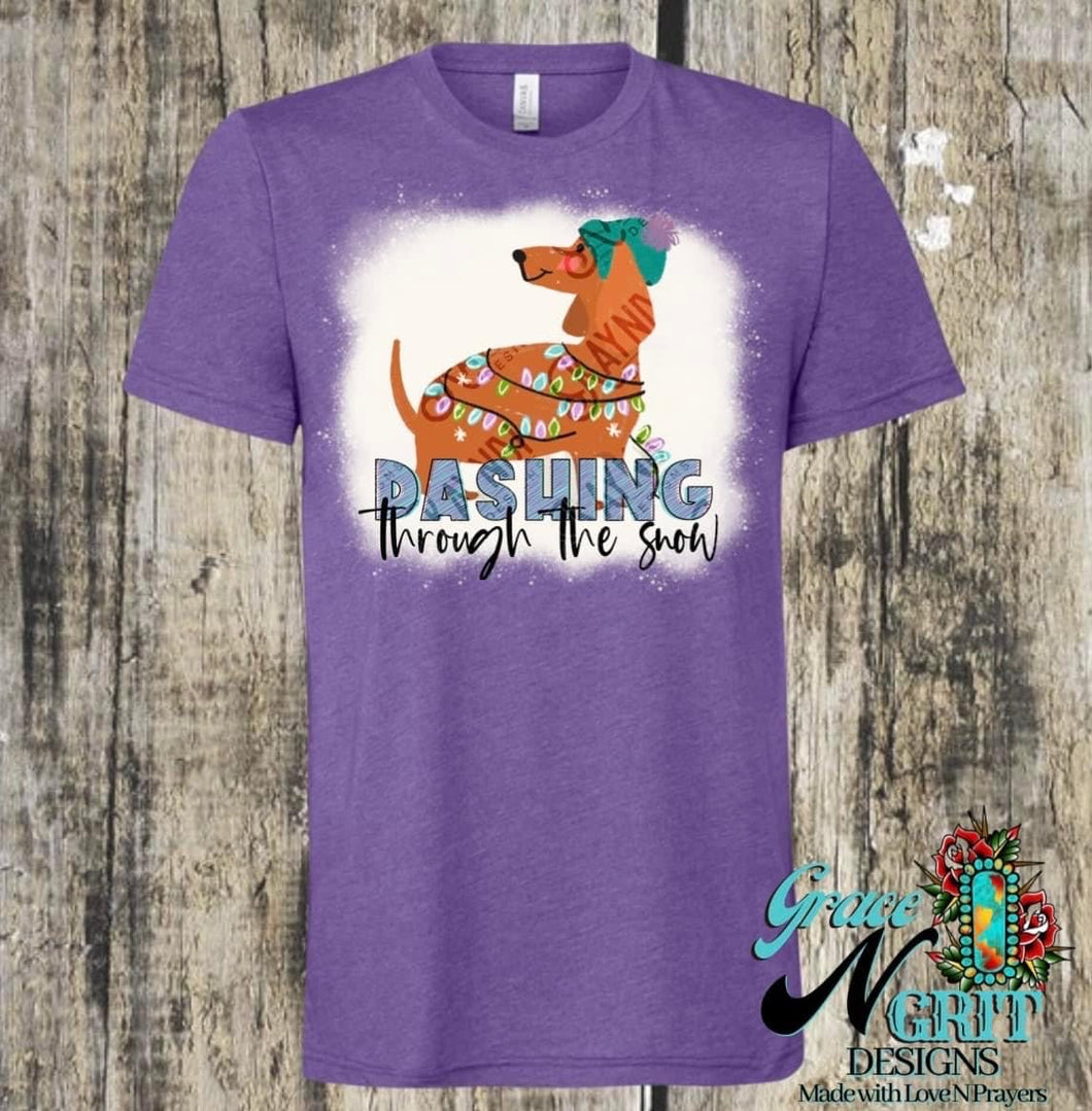 Dashing Through the Snow Tee