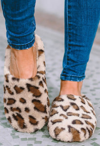 Leopard Slippers