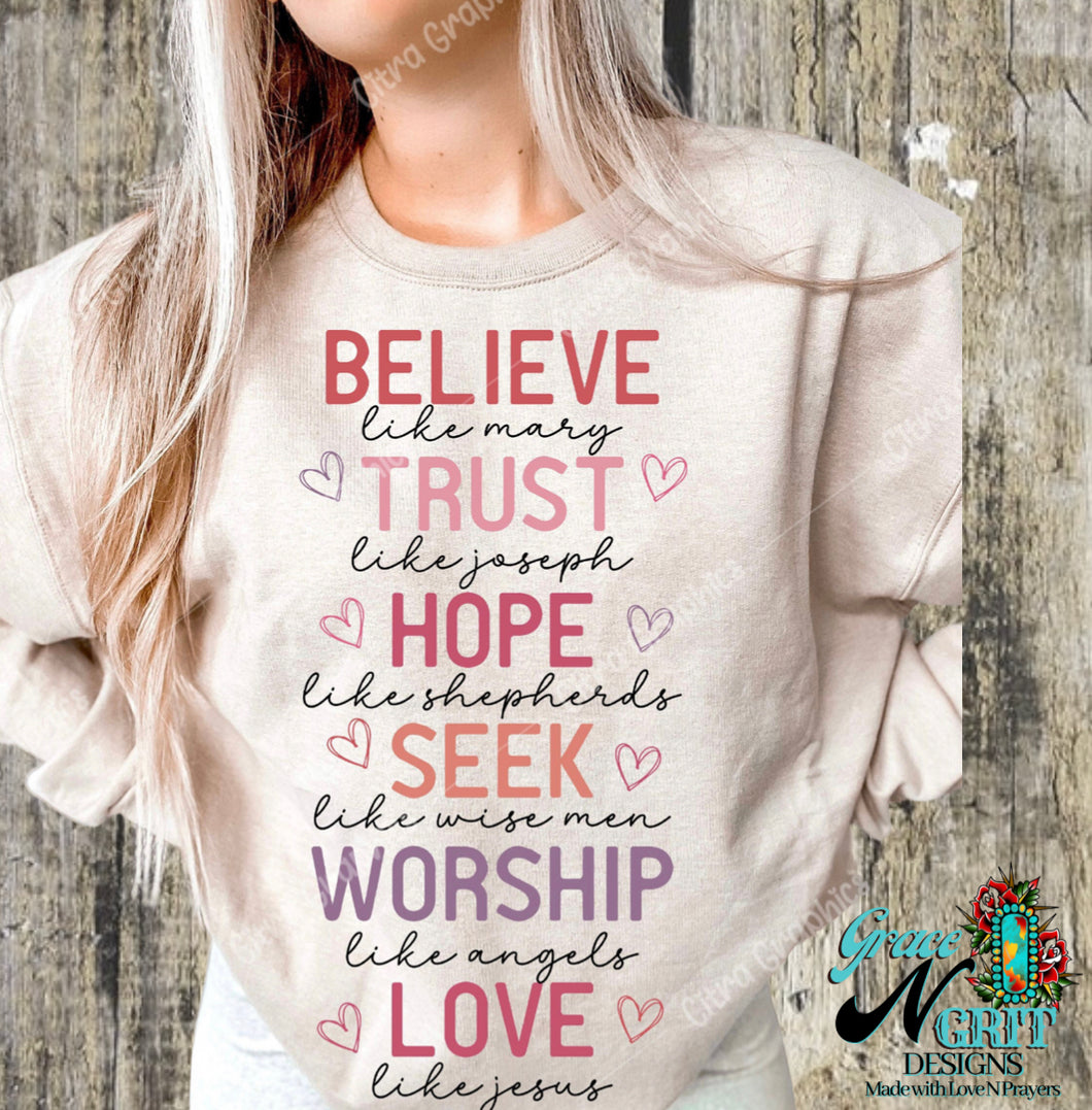 Believe like Mary
