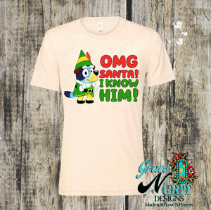 Santa, I know him!!