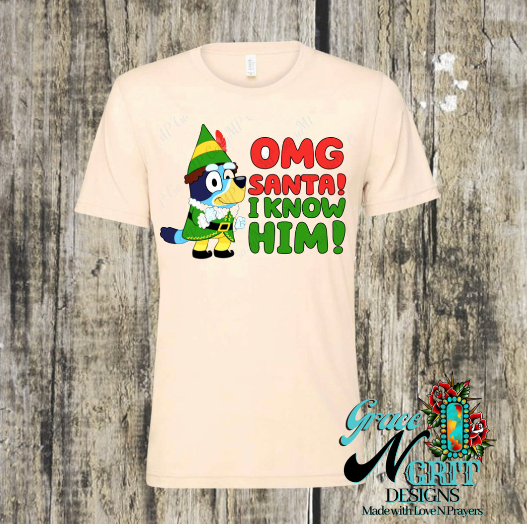 Santa, I know him!!