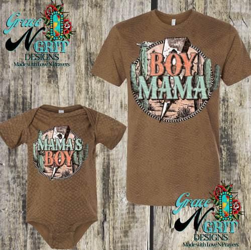 Boy Mama & Mama's Boy Tee