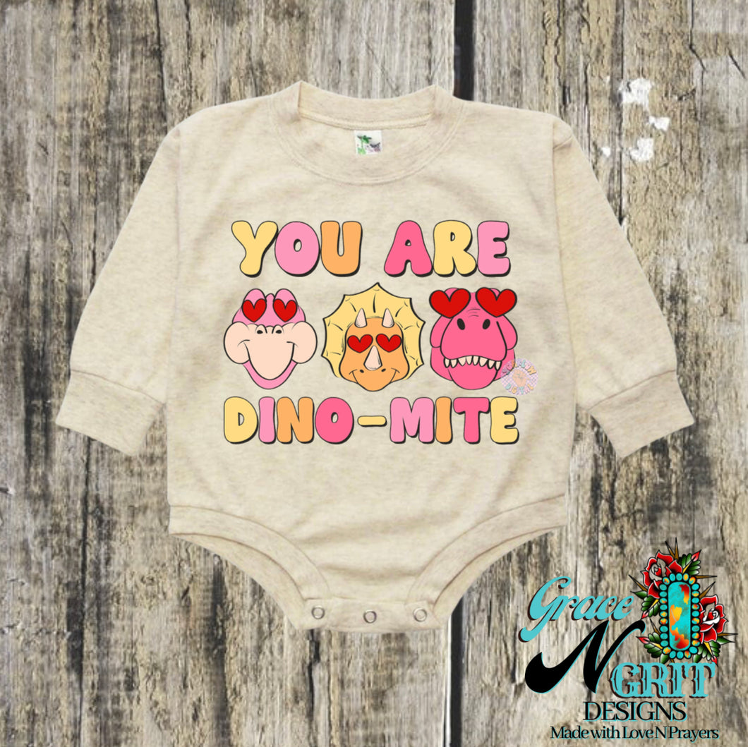 Girl: You Are Dino-Mite Sweatshirt
