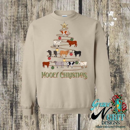 Mooey Christmas Sweatshirt