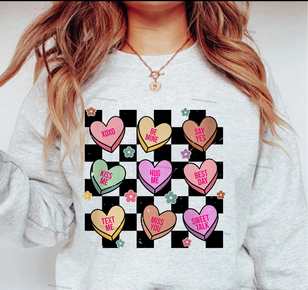 Retro Convo Hearts