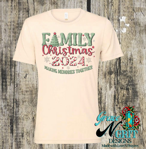 Family Christmas 2024 (Infant to adult Sizes