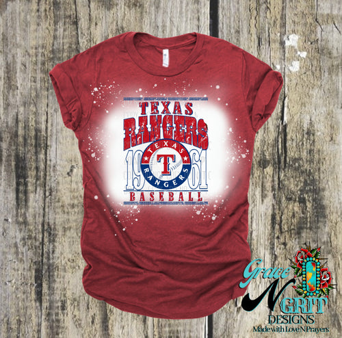 Bleached Red Rangers Tee