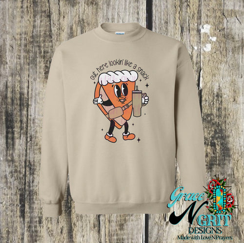 Out Here Lookin' Like A Snack Sweathshirt