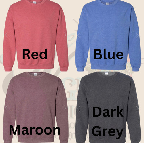 Valentine's Design Your Own Peak A Boo Sweatshirt