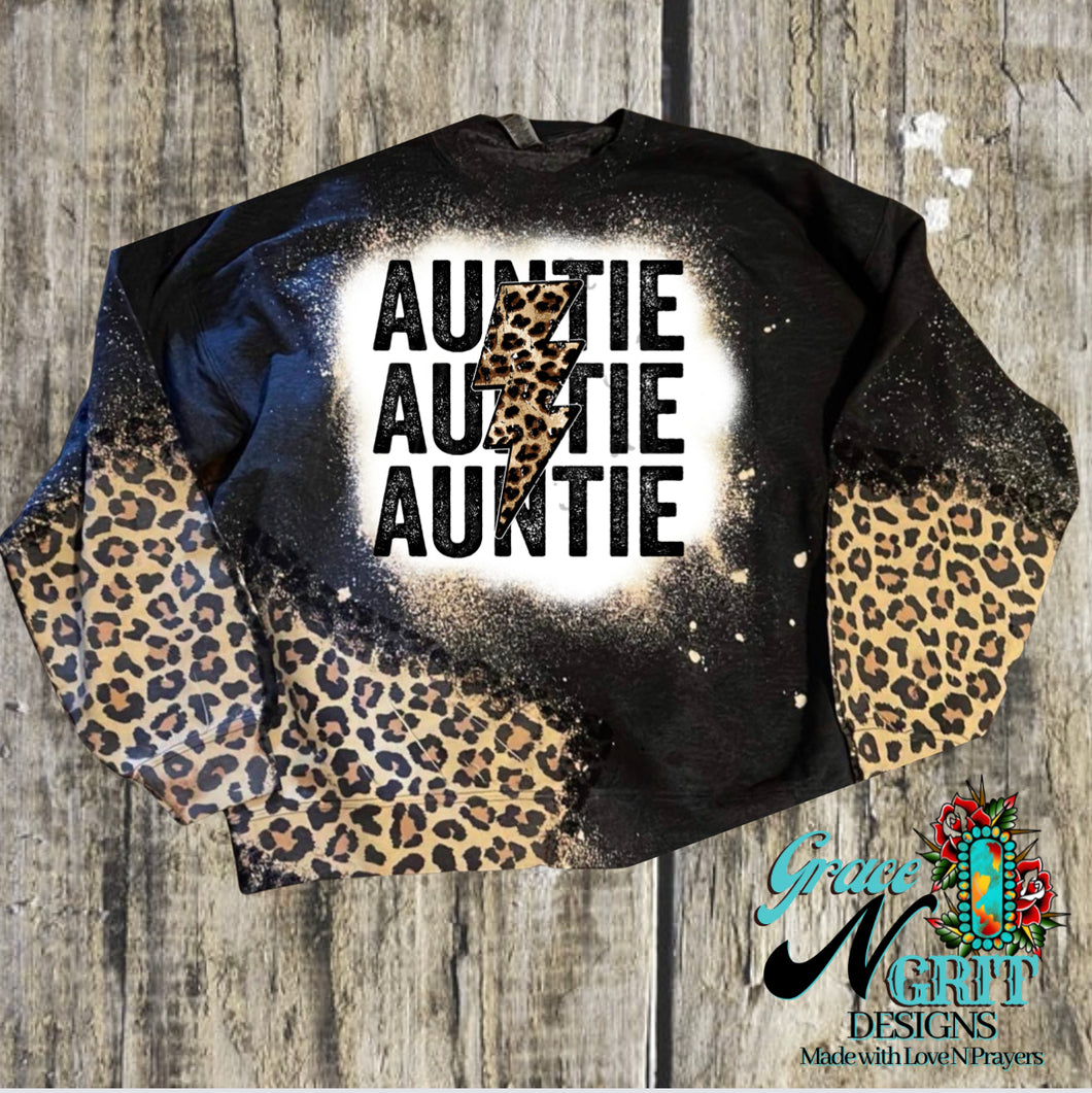 Auntie Bleached Sweatshirt