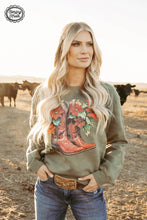 Load image into Gallery viewer, PUNCHY POINSETTIA PULLOVER