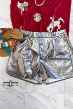 Load image into Gallery viewer, Marfa Metallic Shorts