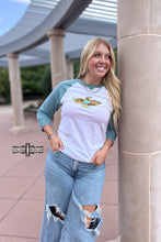 Load image into Gallery viewer, Taos Thunderbird Raglan