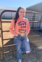 Load image into Gallery viewer, Give 'Em Hell Long Sleeve Tee