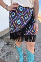 Load image into Gallery viewer, Far Out Fringe Skirt