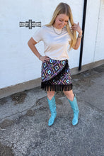 Load image into Gallery viewer, Far Out Fringe Skirt