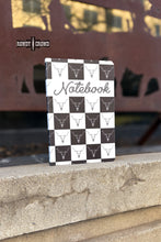 Load image into Gallery viewer, Checkered Skull Notebook