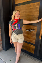 Load image into Gallery viewer, Red, White &amp; Boots Tank