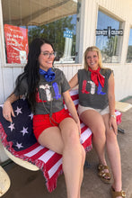 Load image into Gallery viewer, Red, White &amp; Boots Tank