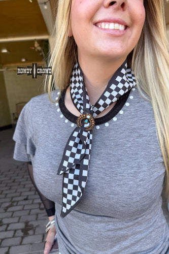 Cowboy Checkered Scarf