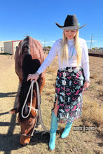 Load image into Gallery viewer, Western Sky Skirt