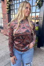Load image into Gallery viewer, Buck &#39;Em Velvet Top