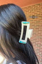 Load image into Gallery viewer, Turquoise Mess Hair Clip
