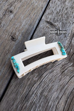 Load image into Gallery viewer, Turquoise Mess Hair Clip