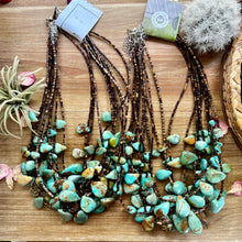Load image into Gallery viewer, Turquoise Tear Drop Necklace