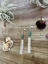 Load image into Gallery viewer, Mini chic earrings with turquoise and Navajo