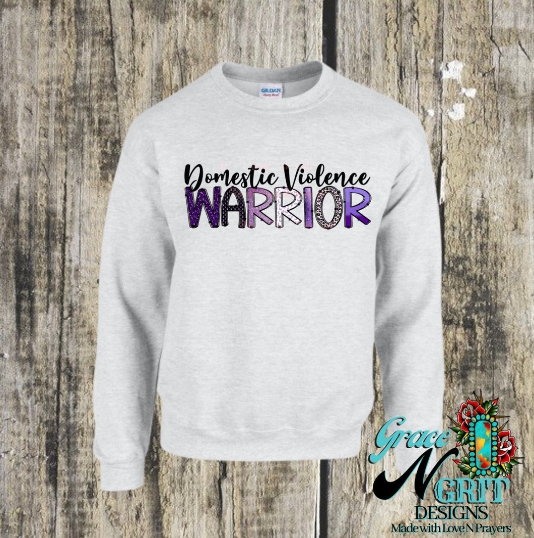 Domestic Violence Warrior Sweatshirt