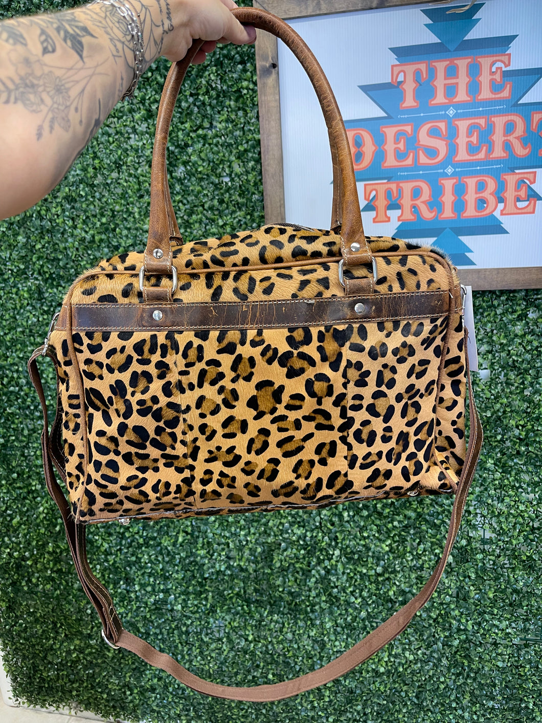 Leopard Duffle Bag