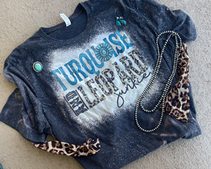 Turquoise & Leopard Junkie