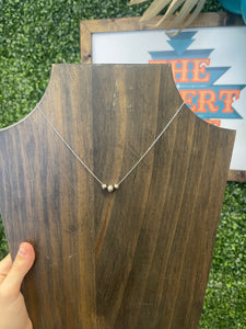 Navajo Pearl Chain Necklace