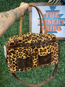 Leopard Duffle Bag