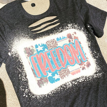 Load image into Gallery viewer, Freedom Distressed Tee