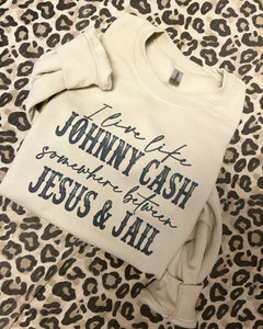 Jesus & Johnny Cash Sweatshirt