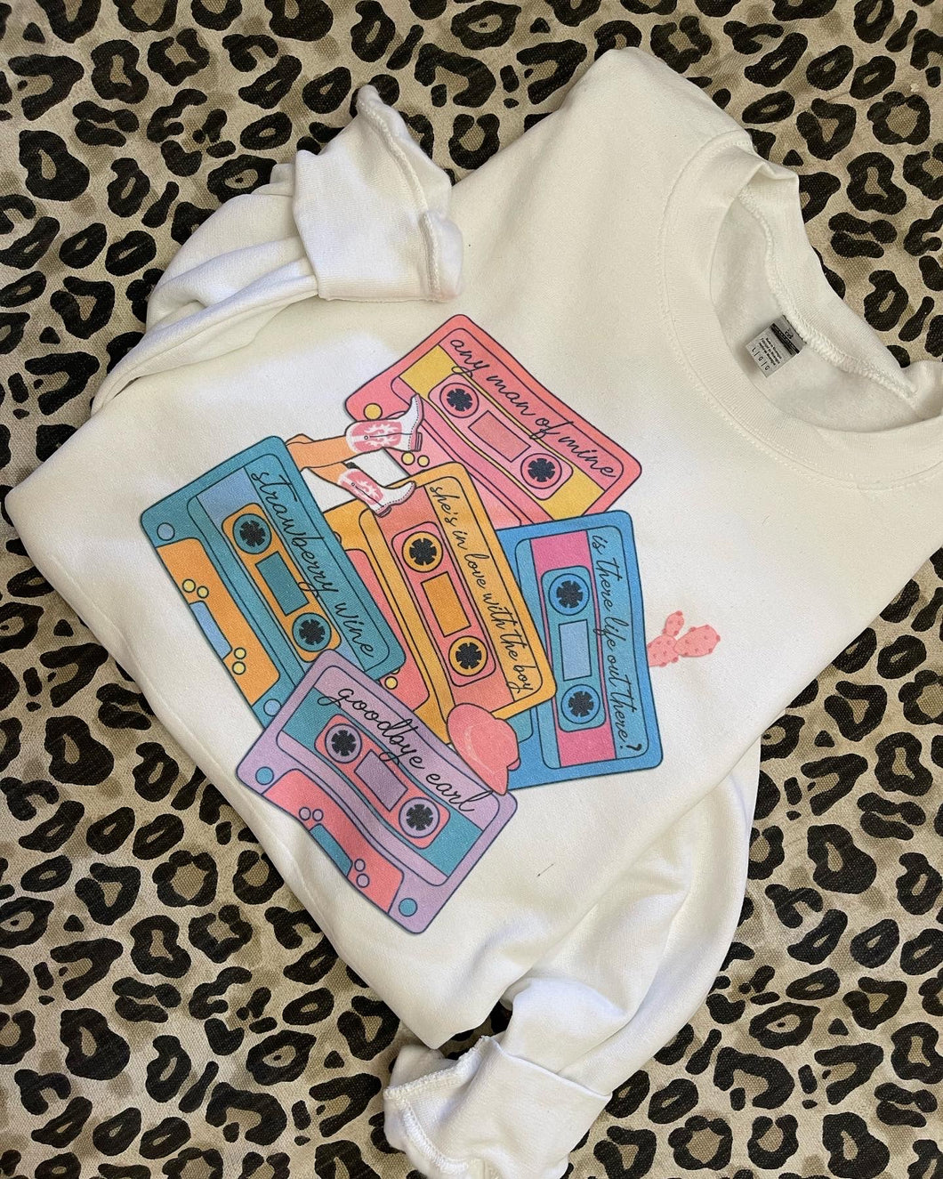 90s Cassette Tape Sweatshirt