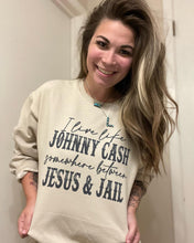 Load image into Gallery viewer, Jesus &amp; Johnny Cash Sweatshirt